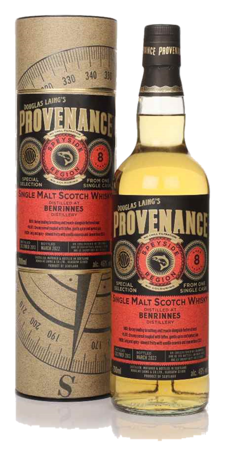 Douglas Laing Provenance Benrinnes 8YO