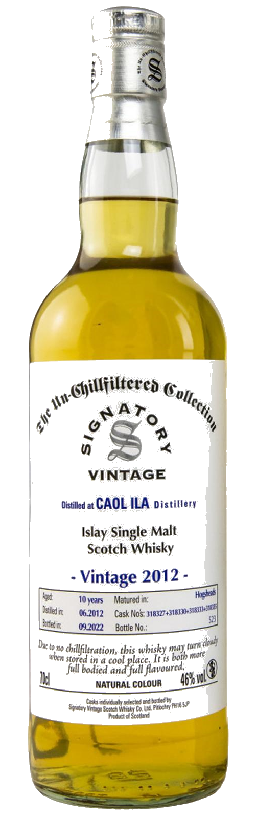 Signatory Caol Ila 10YO 2012 UCF